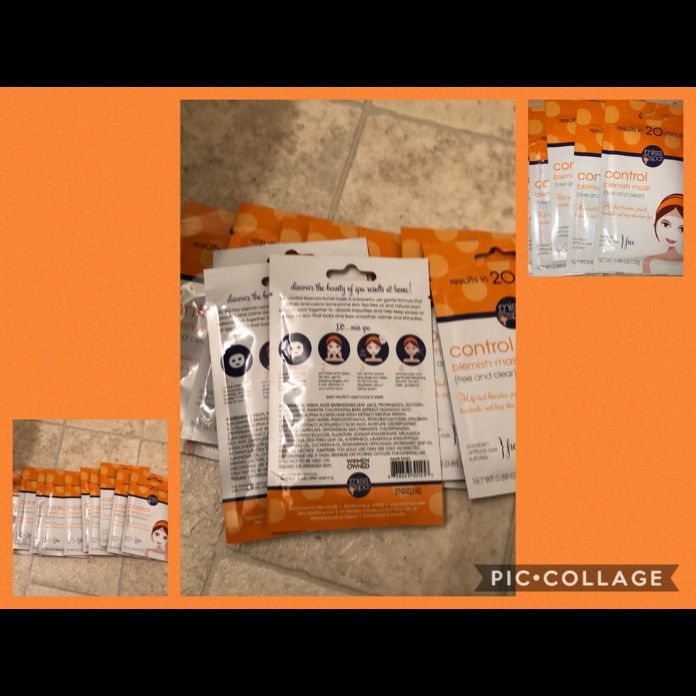 10 Miss Spa Control blemish mask free and clear